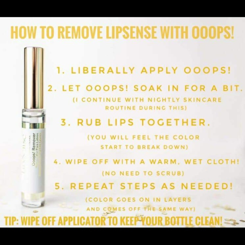 LipSense Oops Lipstick Remover